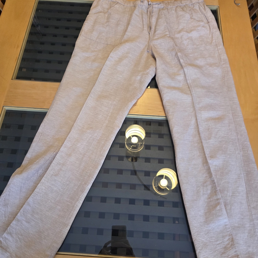 New York & Company Light Gray Joggers